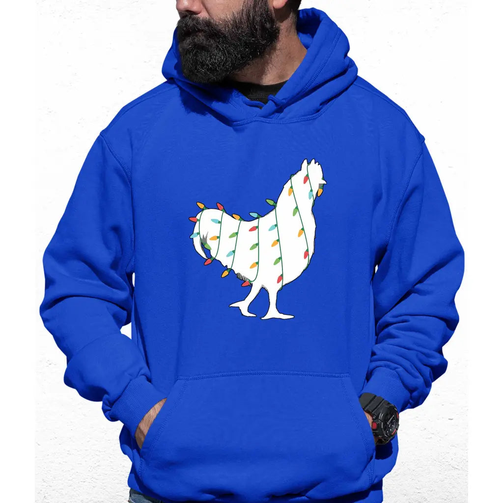 Chicken Lights Colour Hoodie - Tshirtpark.com