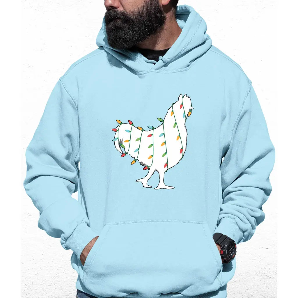 Chicken Lights Colour Hoodie - Tshirtpark.com