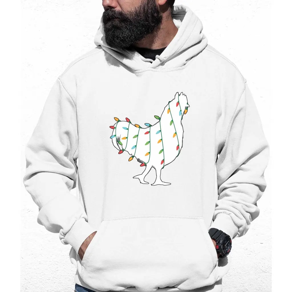 Chicken Lights Colour Hoodie - Tshirtpark.com