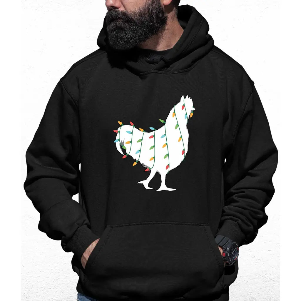 Chicken Lights Colour Hoodie - Tshirtpark.com