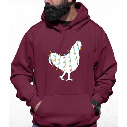 Chicken Lights Colour Hoodie - Tshirtpark.com