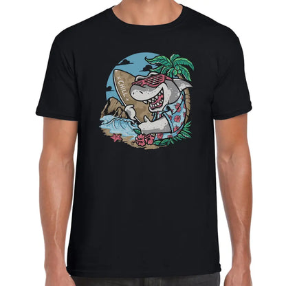 Chill Shark Surf T-Shirt - Tshirtpark.com