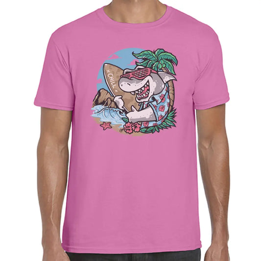 Chill Shark Surf T-Shirt - Tshirtpark.com