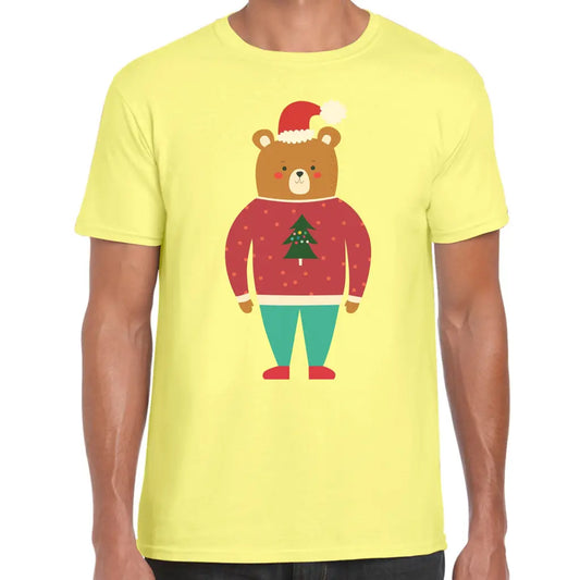 Christmas Bear Jumper T-Shirt - Tshirtpark.com