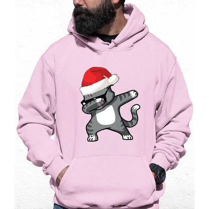 Christmas Dancing Cat Colour Hoodie - Tshirtpark.com