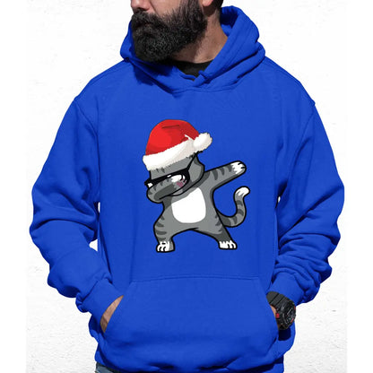 Christmas Dancing Cat Colour Hoodie - Tshirtpark.com