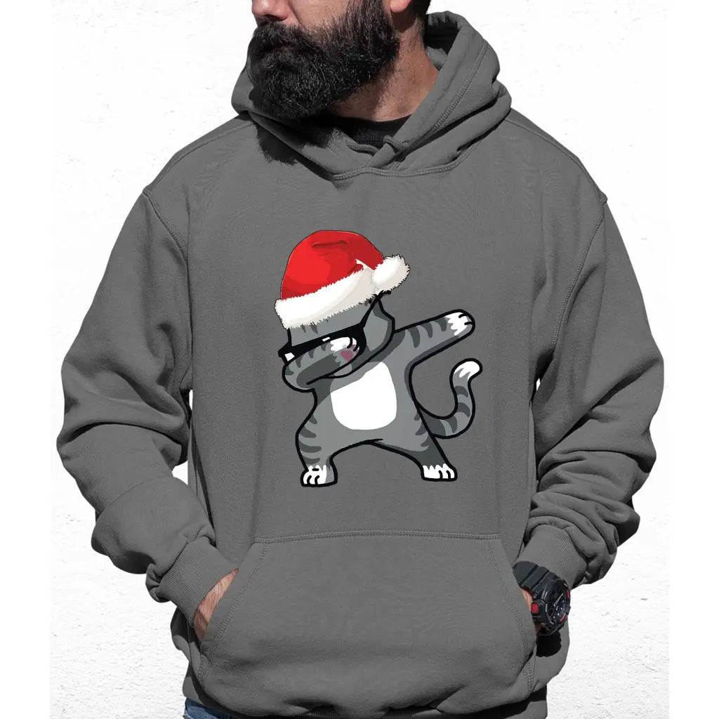 Christmas Dancing Cat Colour Hoodie - Tshirtpark.com