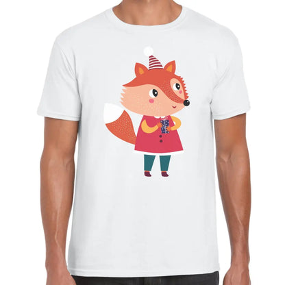 Christmas Fox Present T-Shirt - Tshirtpark.com