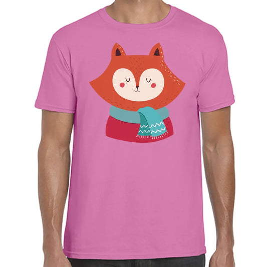 Christmas Fox Scarf T-Shirt - Tshirtpark.com