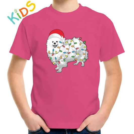 Christmas Lights Dog Kids T-shirt - Tshirtpark.com