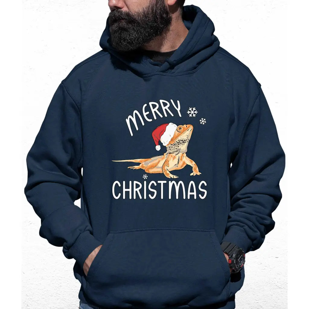 Christmas Lizard Colour Hoodie - Tshirtpark.com