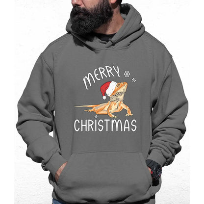 Christmas Lizard Colour Hoodie - Tshirtpark.com