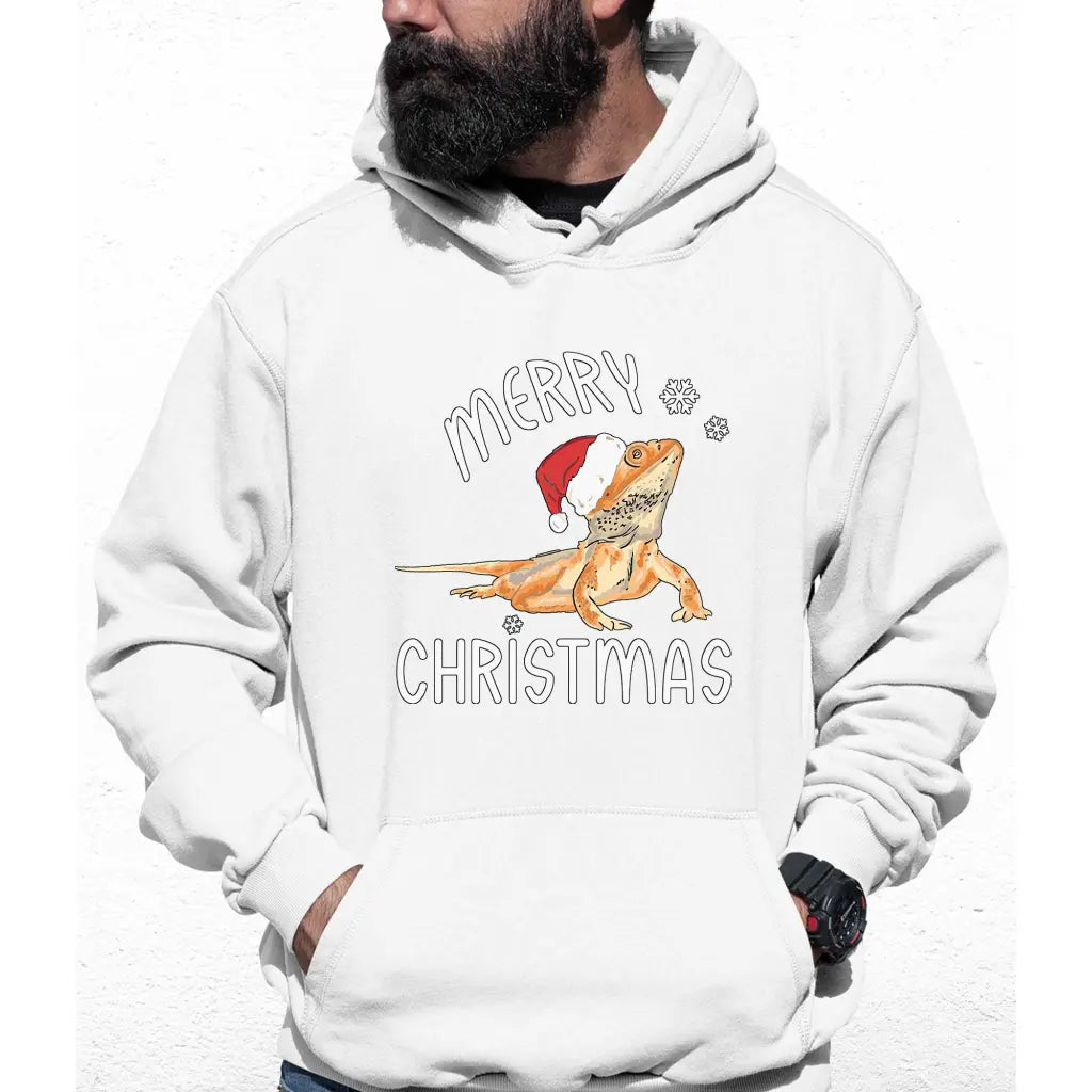 Christmas Lizard Colour Hoodie - Tshirtpark.com