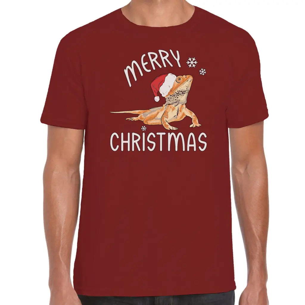 Christmas Lizard T-Shirt - Tshirtpark.com