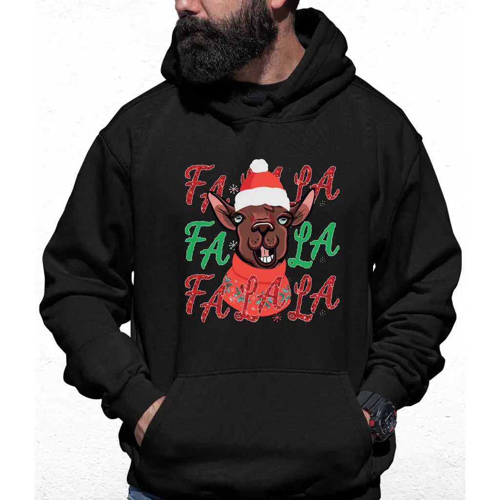 Christmas Llama Colour Hoodie - Tshirtpark.com