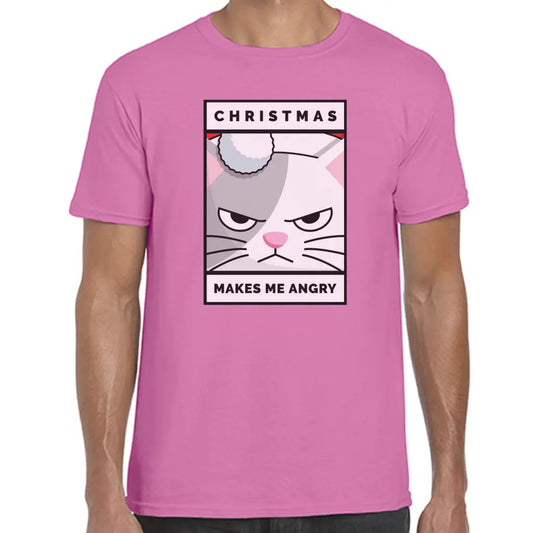 Christmas Makes Me Angry T-Shirt - Tshirtpark.com