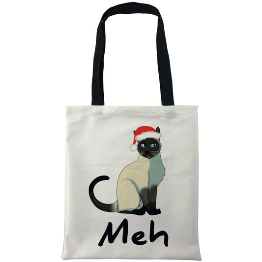 Christmas Meh Cat Bags - Tshirtpark.com