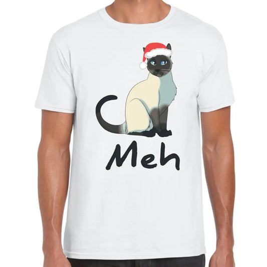 Christmas Meh Cat T-Shirt - Tshirtpark.com