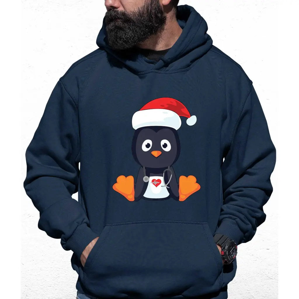 Christmas Penguin Colour Hoodie - Tshirtpark.com