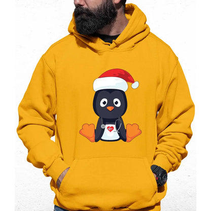 Christmas Penguin Colour Hoodie - Tshirtpark.com