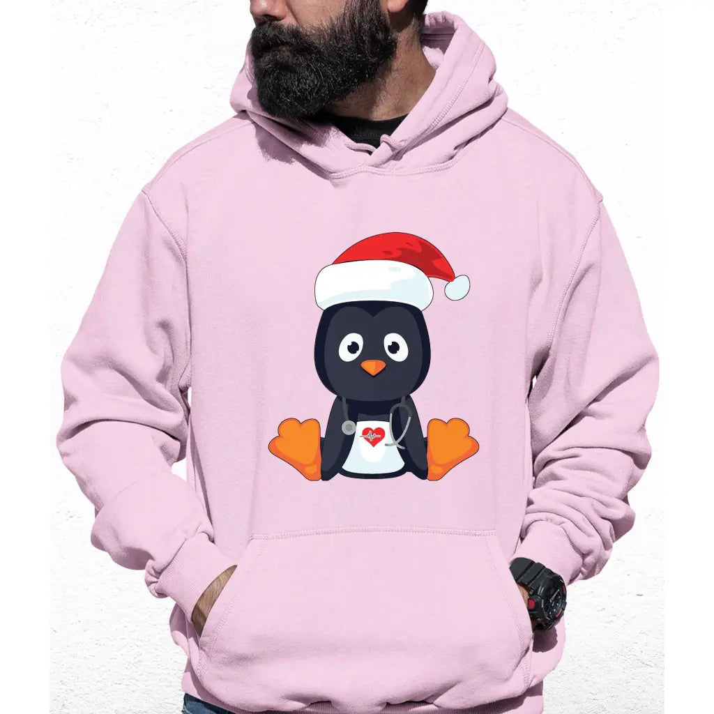 Christmas Penguin Colour Hoodie - Tshirtpark.com