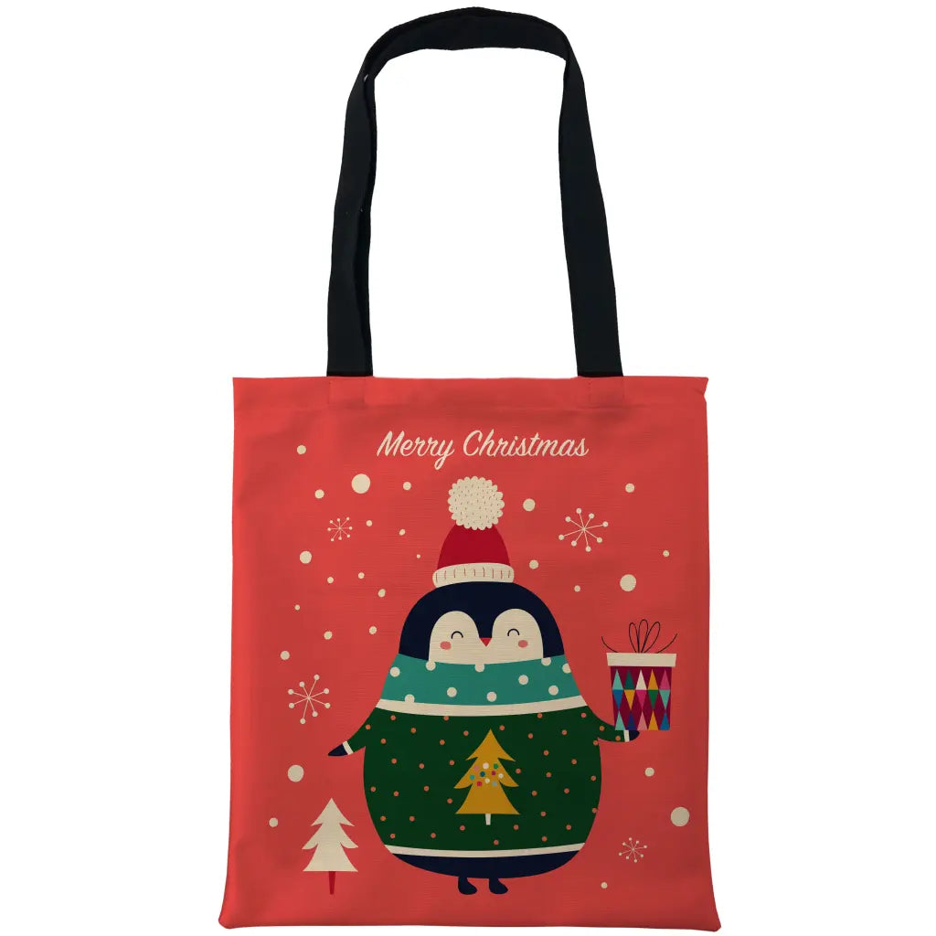 Christmas Penguin Red Penguin Bags - Tshirtpark.com