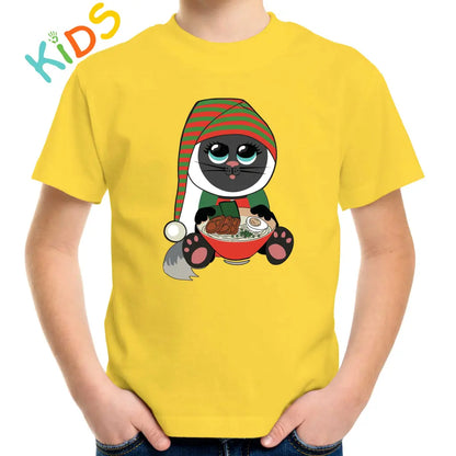 Christmas Ramen Kids T-shirt - Tshirtpark.com