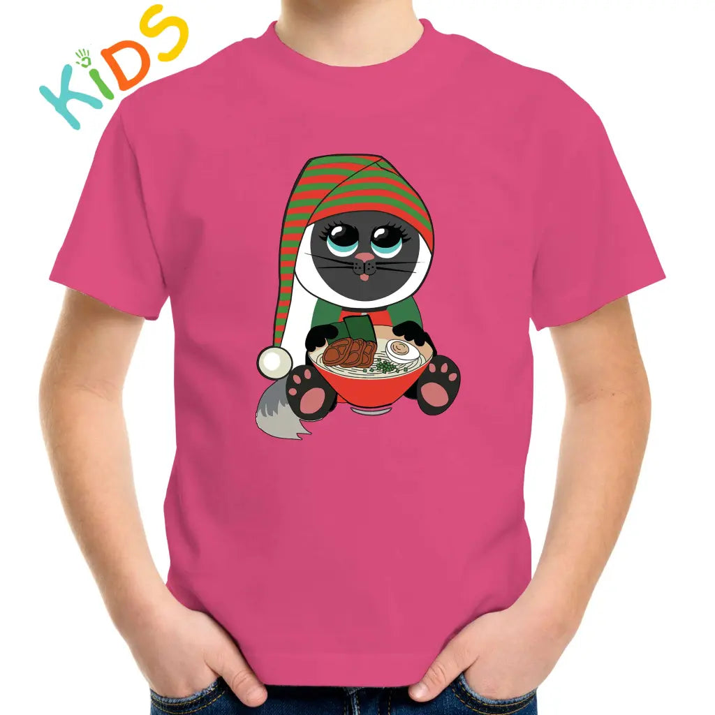 Christmas Ramen Kids T-shirt - Tshirtpark.com