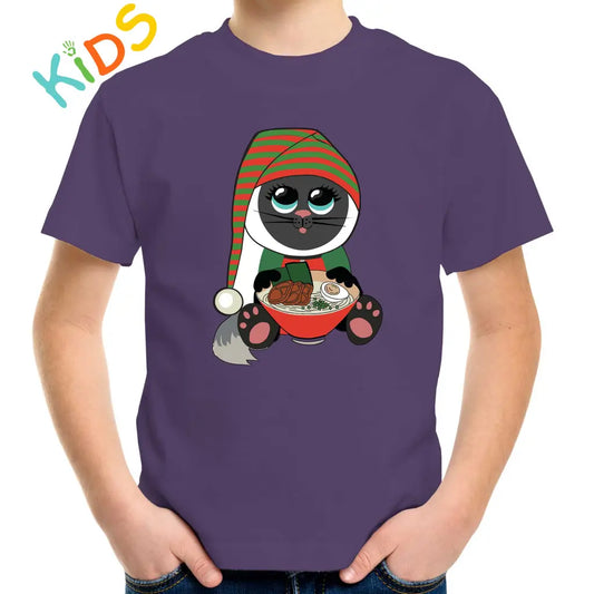 Christmas Ramen Kids T-shirt - Tshirtpark.com