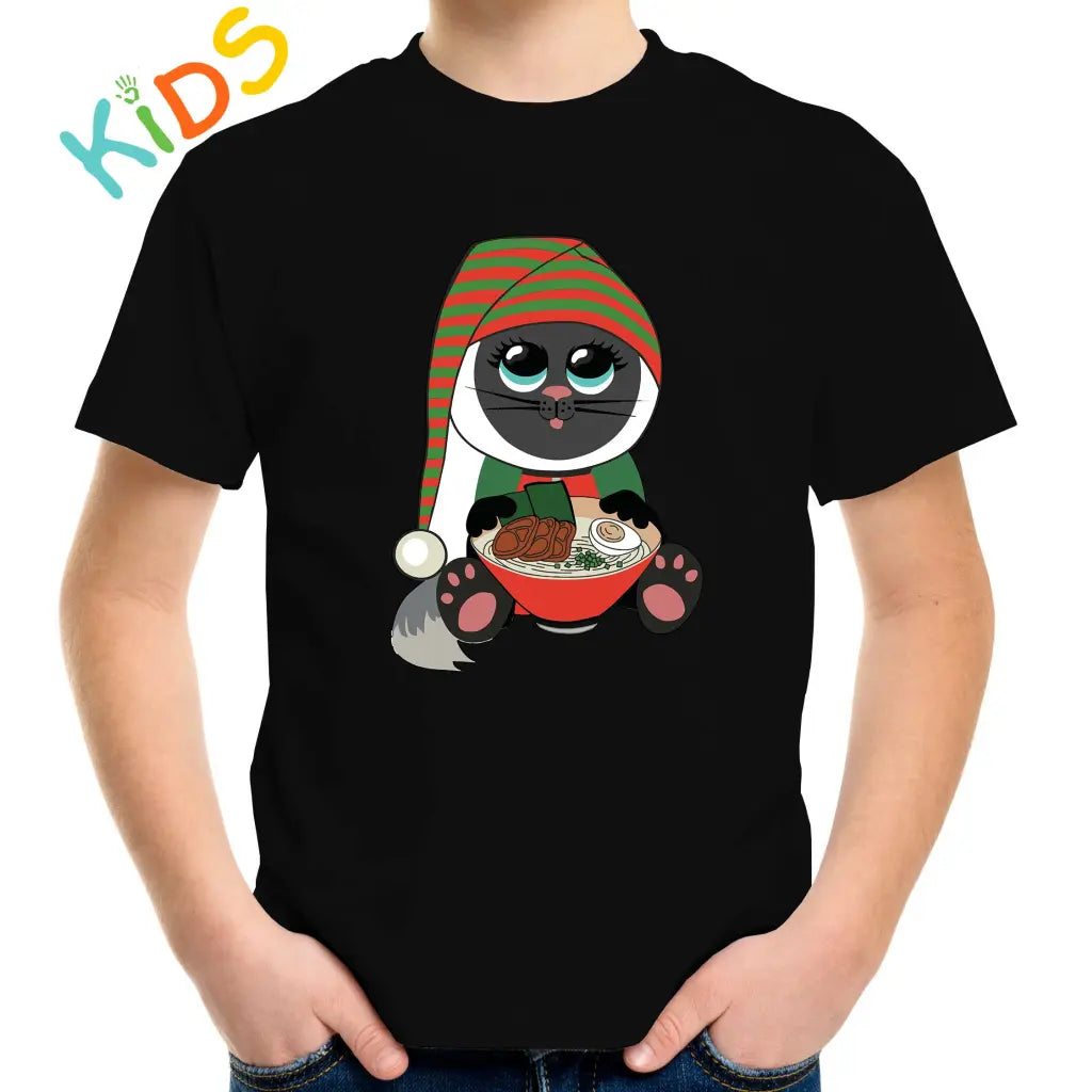 Christmas Ramen Kids T-shirt - Tshirtpark.com