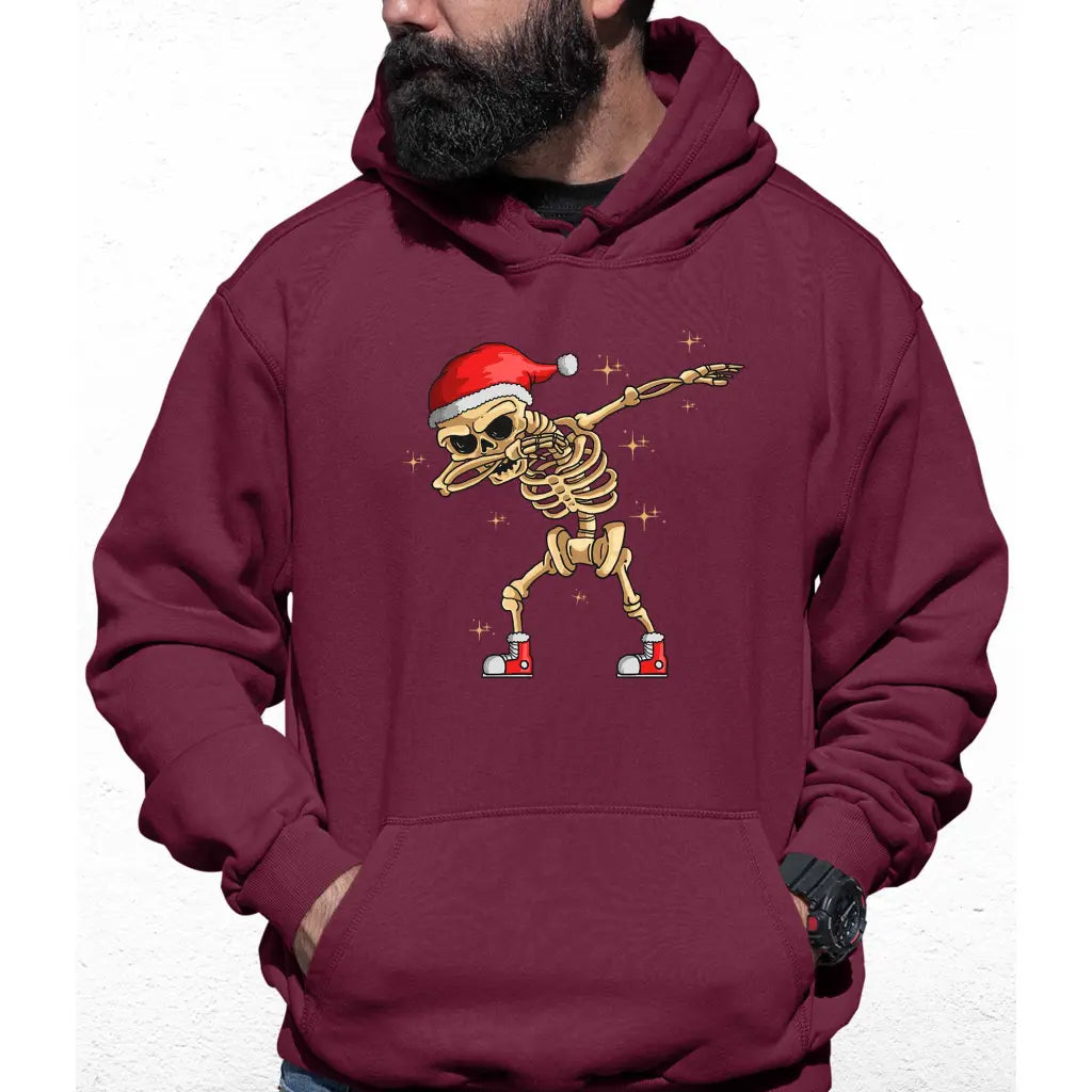 Christmas Skull Colour Hoodie - Tshirtpark.com