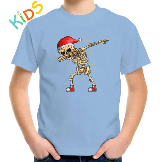 Christmas Skull Kids T-shirt - Tshirtpark.com