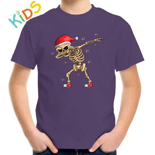 Christmas Skull Kids T-shirt - Tshirtpark.com