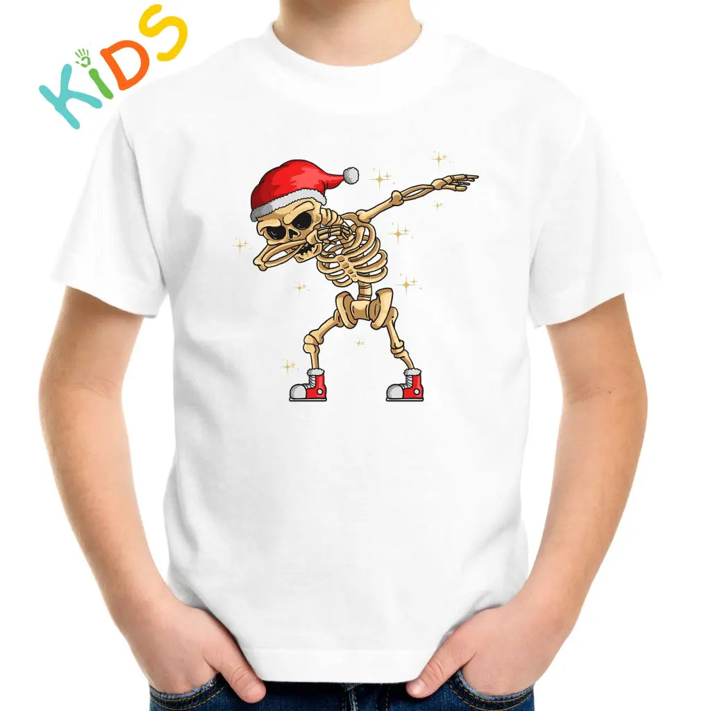 Christmas Skull Kids T-shirt - Tshirtpark.com