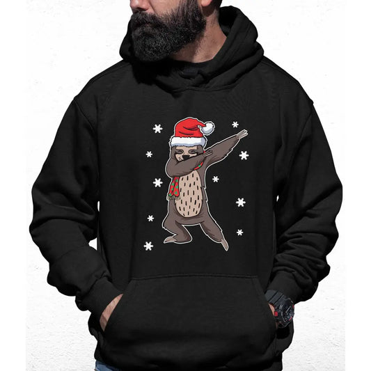 Christmas Sloth Colour Hoodie - Tshirtpark.com