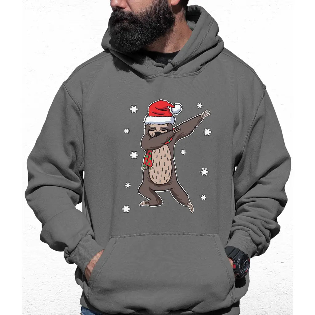 Christmas Sloth Colour Hoodie - Tshirtpark.com