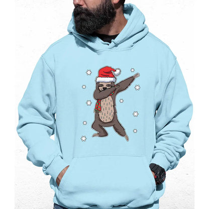 Christmas Sloth Colour Hoodie - Tshirtpark.com