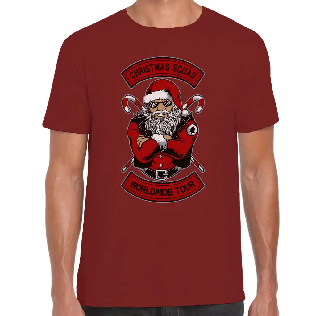 Christmas Squad Santa T-Shirt - Tshirtpark.com