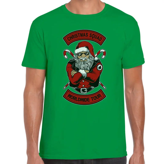 Christmas Squad Santa T-Shirt - Tshirtpark.com