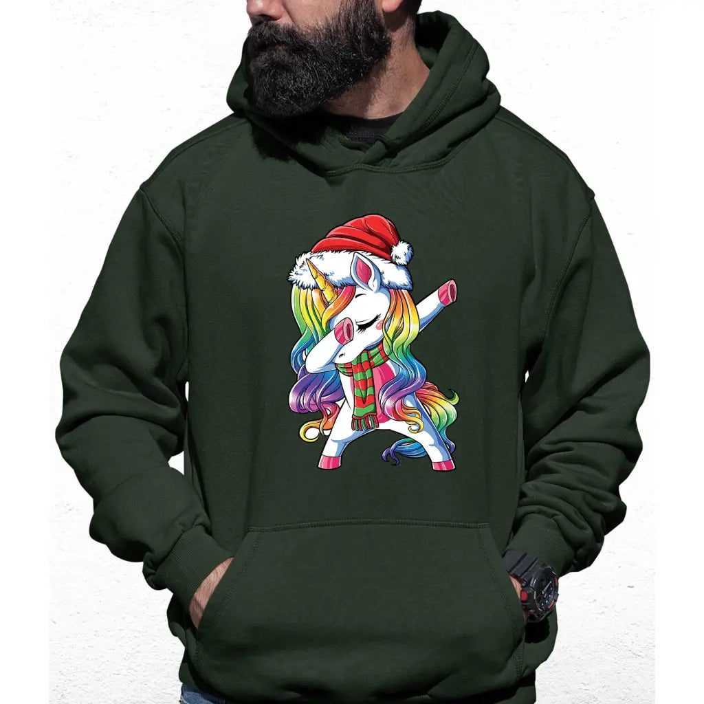 Christmas Unicorn Colour Hoodie - Tshirtpark.com