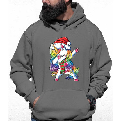 Christmas Unicorn Colour Hoodie - Tshirtpark.com