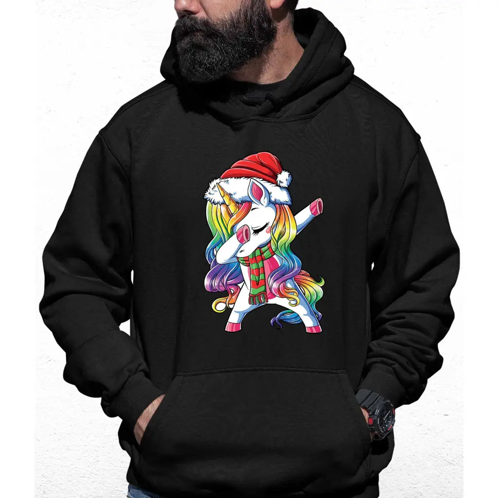 Christmas Unicorn Colour Hoodie - Tshirtpark.com