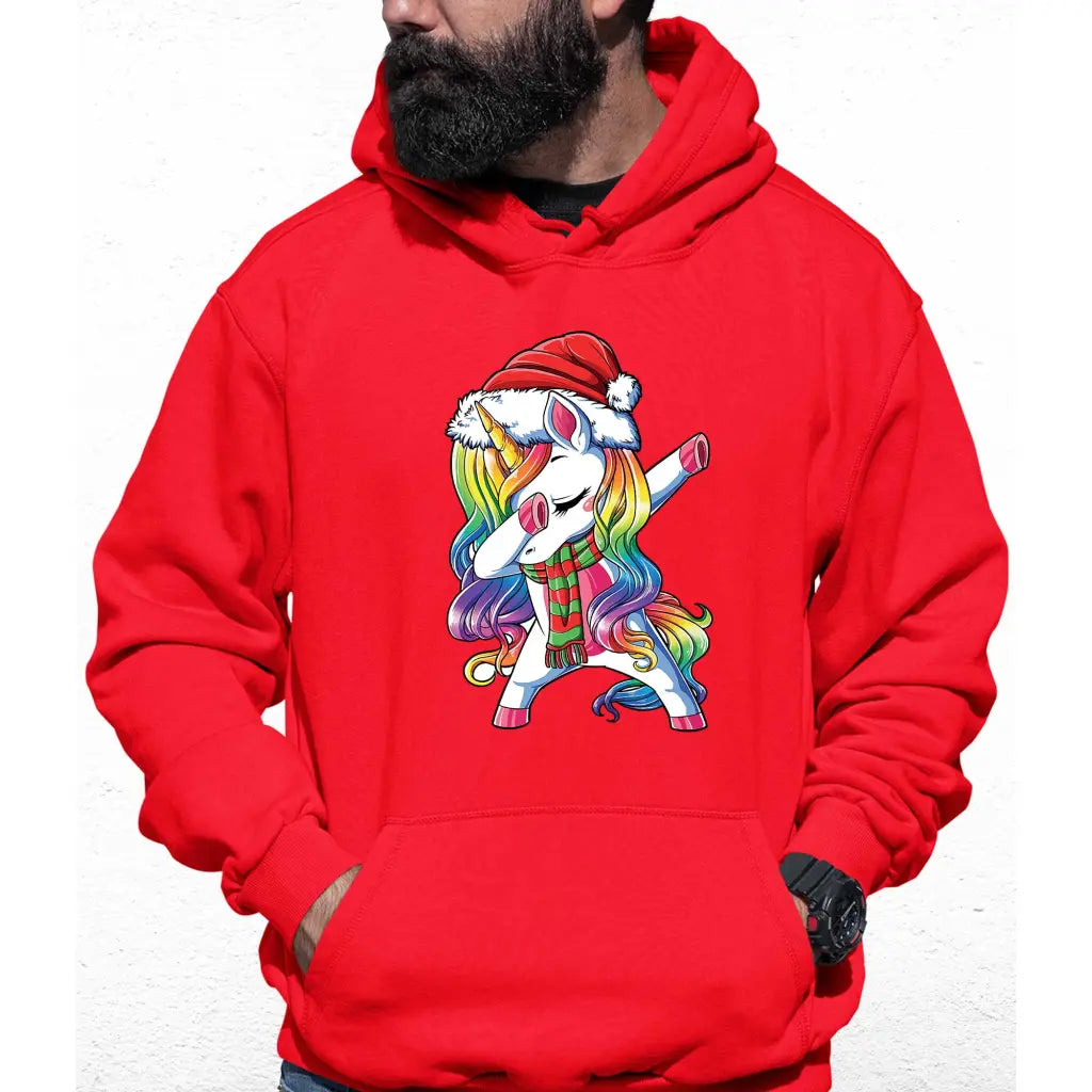 Christmas Unicorn Colour Hoodie - Tshirtpark.com