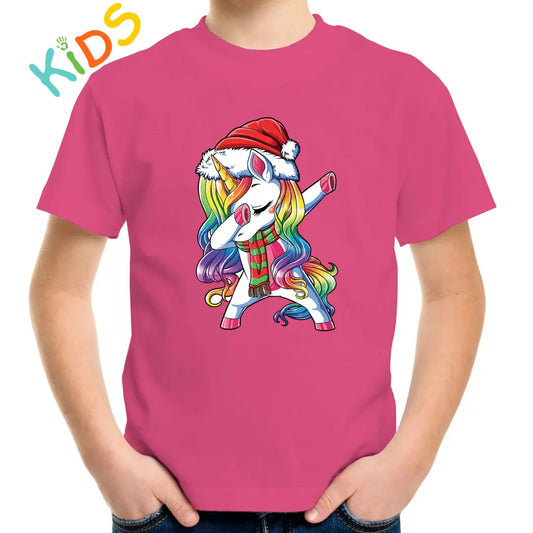 Christmas Unicorn Kids T-shirt - Tshirtpark.com