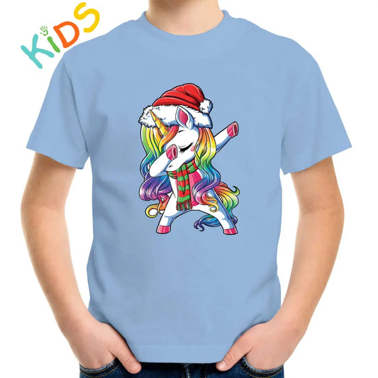 Christmas Unicorn Kids T-shirt - Tshirtpark.com