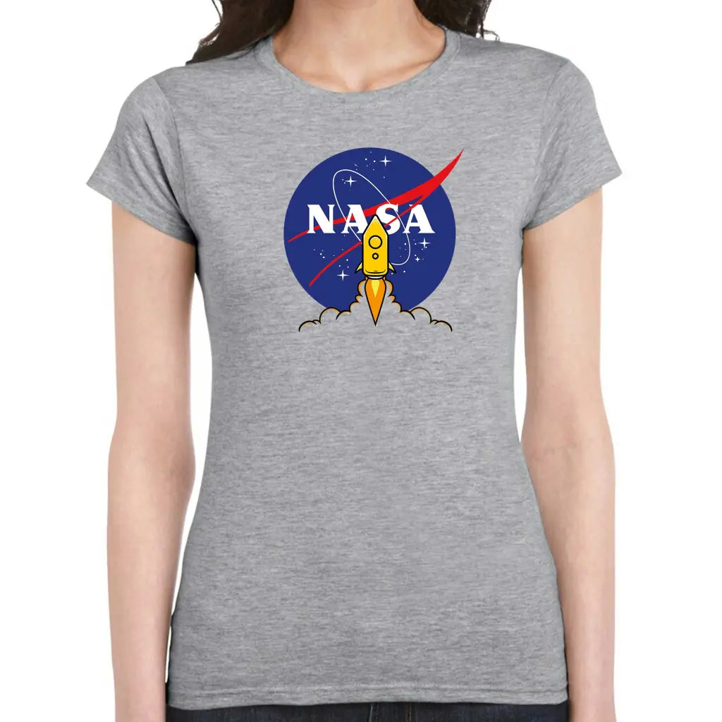 Circle Nasa Ladies T-shirt - Tshirtpark.com