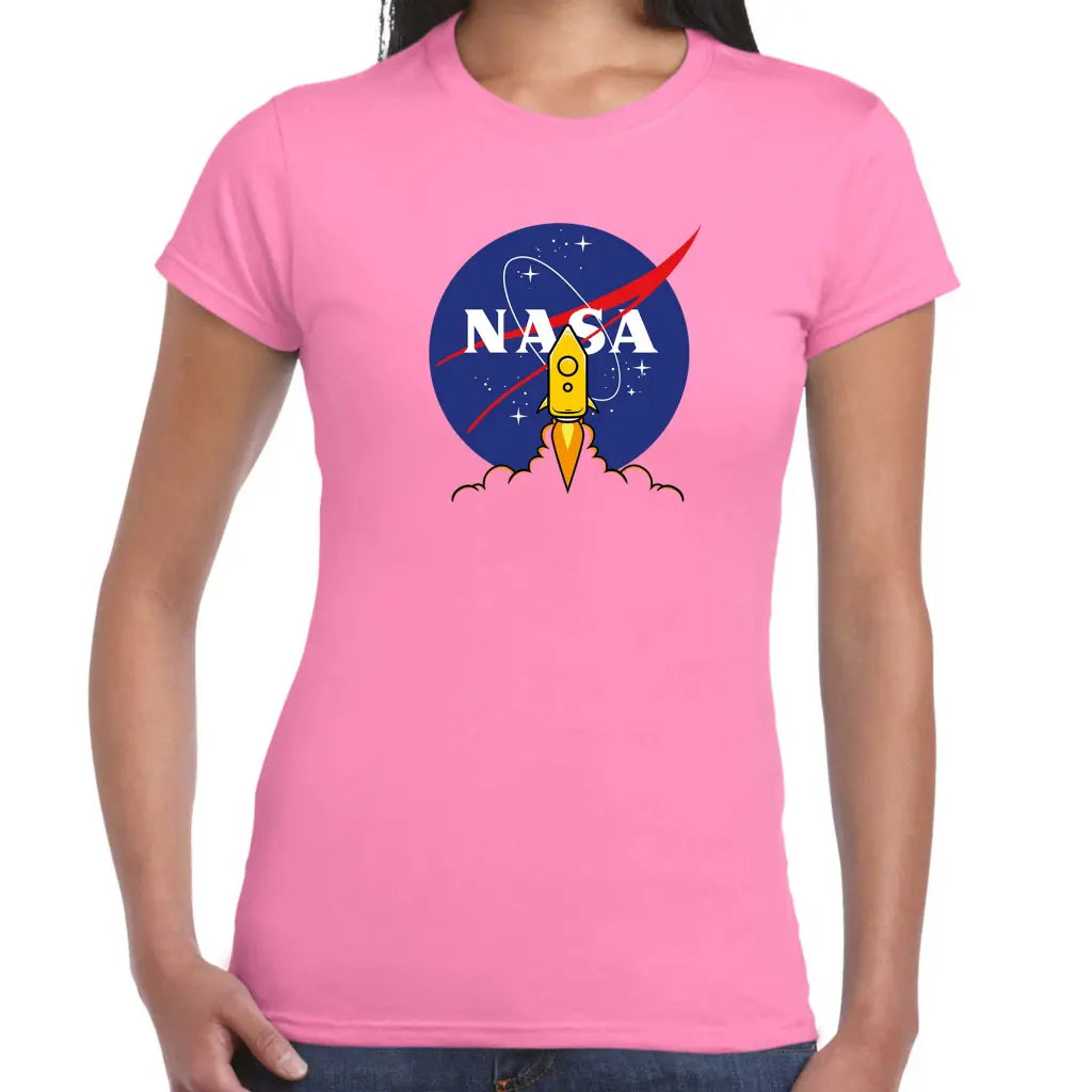 Circle Nasa Ladies T-shirt - Tshirtpark.com