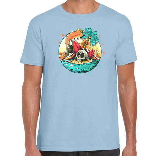 Circle Skull Island T-Shirt - Tshirtpark.com