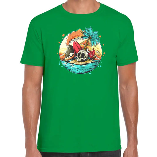 Circle Skull Island T-Shirt - Tshirtpark.com