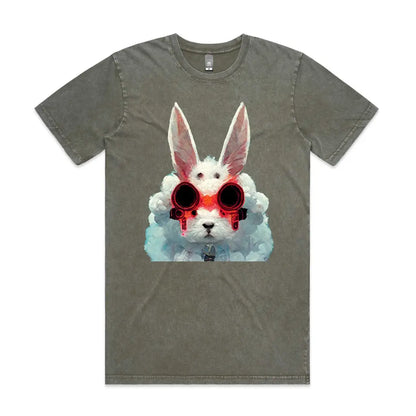 Cloud Bunny Stone Wash T-Shirt - Tshirtpark.com